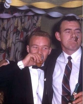 Jerry and John partying