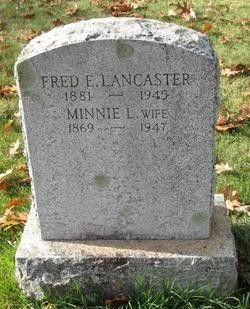 Minnie L.(Fellows)Lancaster