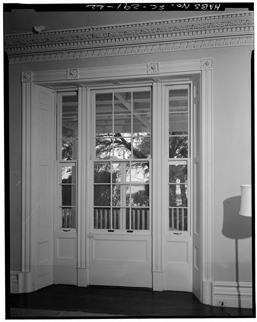 22. DETAIL OF TRIPLE WINDOW, SOUTHEAST ROOM, FIRST FLOOR....