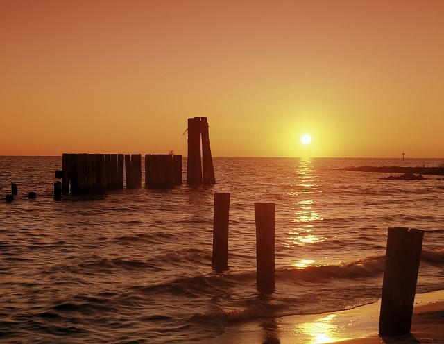 Chesapeake Bay sunset, Maryland