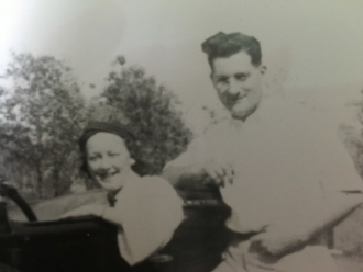 Mary Louise O'Hara-O'Brien with husband John Edwin -Eddy- O'Brien