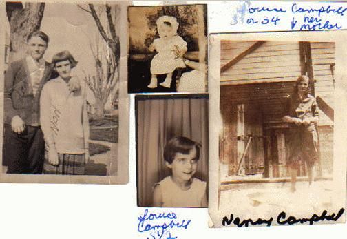 Robert, Nancy, and Louise Campbell