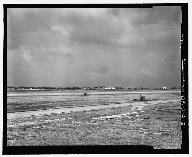 WAKE ISLAND AIRFIELD TERMINAL, BUILDING 1502 LOOKING...