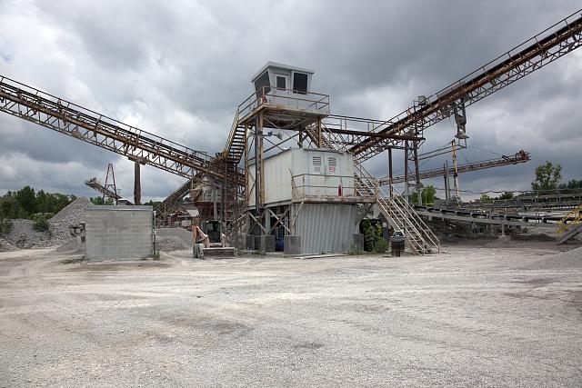 Vulcan Materials Company limestone quarry, Tuscumbia,...