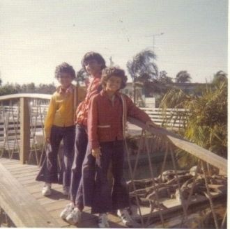 Paul, Jim, & Guy Ramphal, Florida 1973