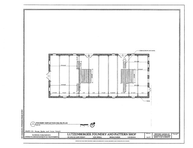 Foundry Reflected Ceiling Plan - Lutzenberger Foundry and...