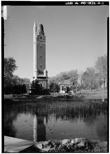 GENERAL VIEW FROM SOUTH - Reservoir Park, Compton Hill...