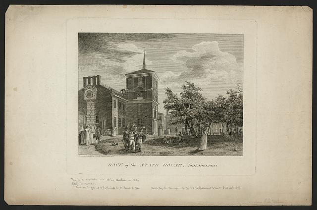 Back of the State House, Philadelphia / designed &...