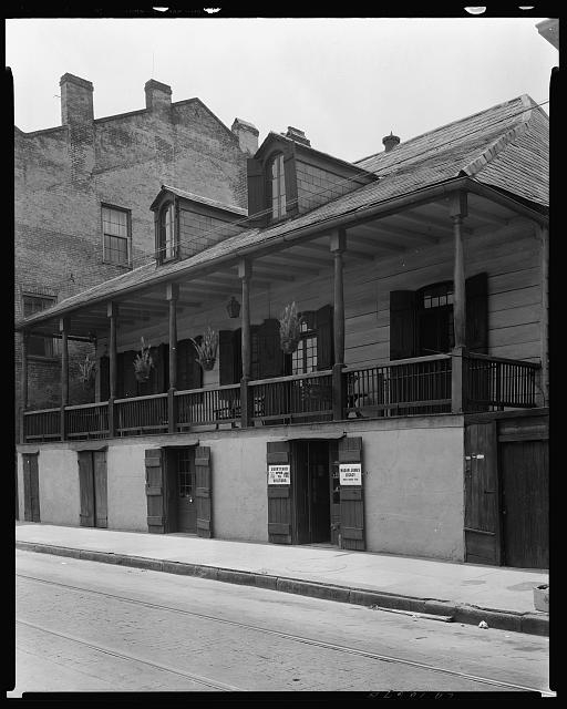 Madame John's Legacy, 632 Dumaine St., New Orleans,...