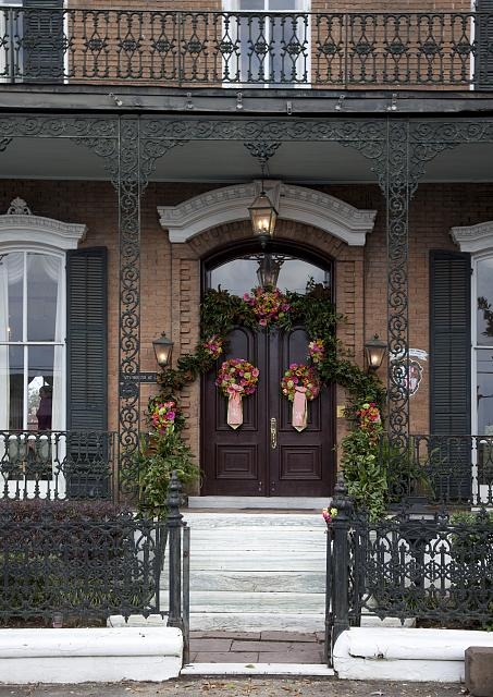House all dressed up for a southern wedding, Mobile, Alabama