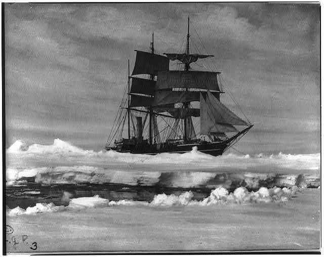 Terra Nova imprisoned in the ice