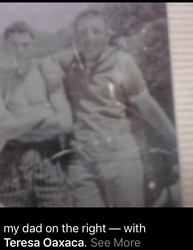 Victor R Moore and friend