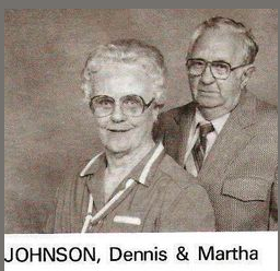 Dennis Oscar Johnson  1912 - 2000    Muskegon, Michigan