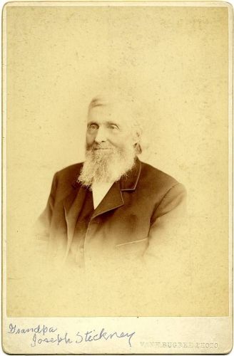 A photo of Joseph H Stickney