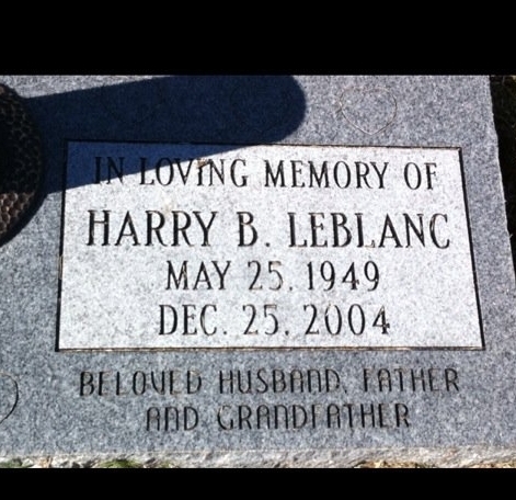Harry B Leblanc gravesite