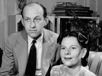 Garson Kanin and Ruth Gordon.