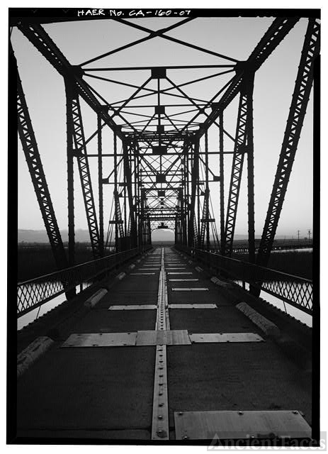 07. LOOKING DUE WEST - Bacon Island Road Bridge, Spanning...