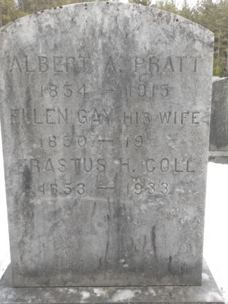 Erastus  Hillman Cole gravesite