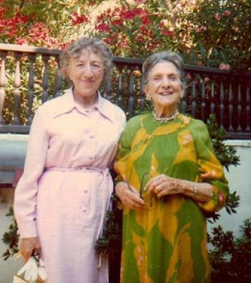 Margaret Hamilton and Beulah Bondi