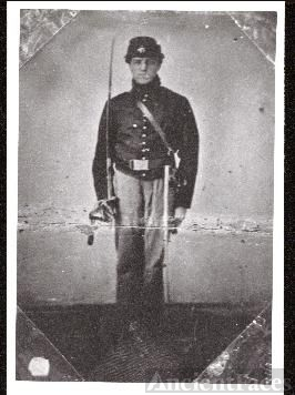 John Walters in Civil War Uniform