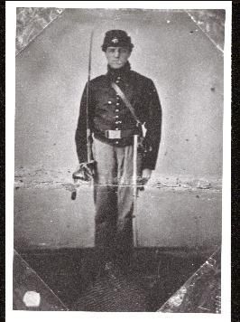 John Walters in Civil War Uniform