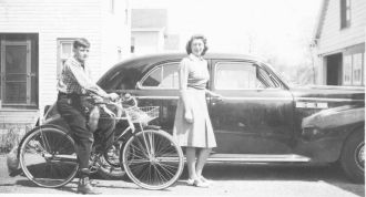 Don and Kay Allen by family Buick