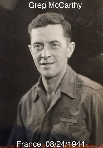 Greg McCarthy, 1944