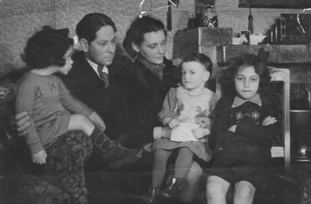 Clara & Cecelia Prins family