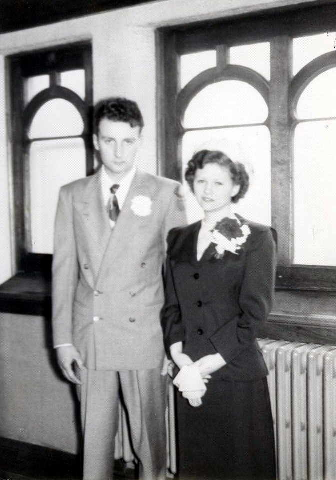 Wolner Wedding Day, 1951
