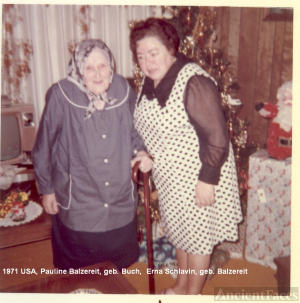 Erna Schlavin and Pauline Balzereit