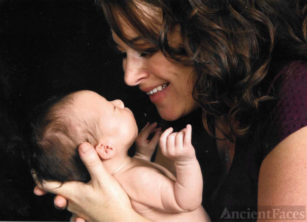 My daughter Kristine Elizabeth Smith Teshima welcoming her new born son, Trey, b. 8-6-2010