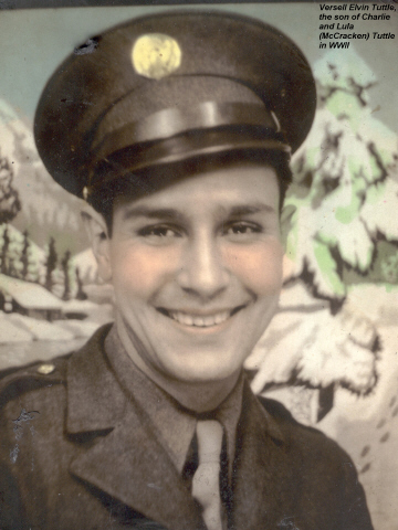 Versell Tuttle in the U.S. Air Corps-WWII