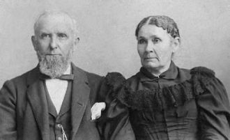 James and Martha Hughart Fulton; Center, Indiana
