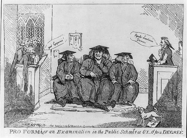 Pro forma, or an examination in the public schools at...
