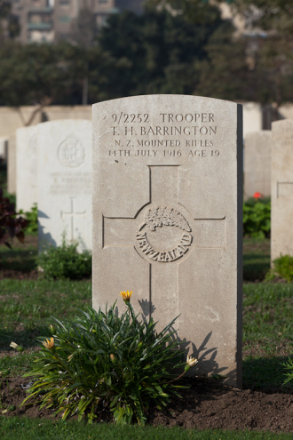 Harry Barrington grave