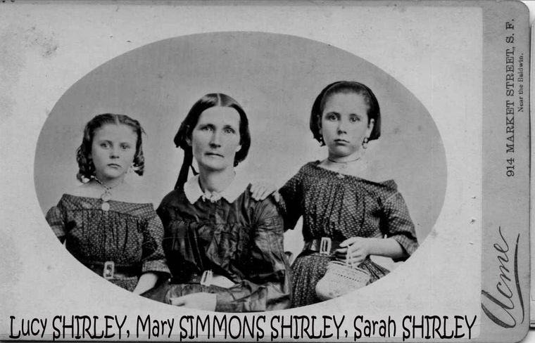 Lucy, Mary, & Sarah, ca1860