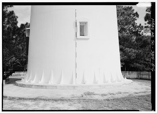 6. LIGHTHOUSE BASE, WITH SCALE - Hunting Island...