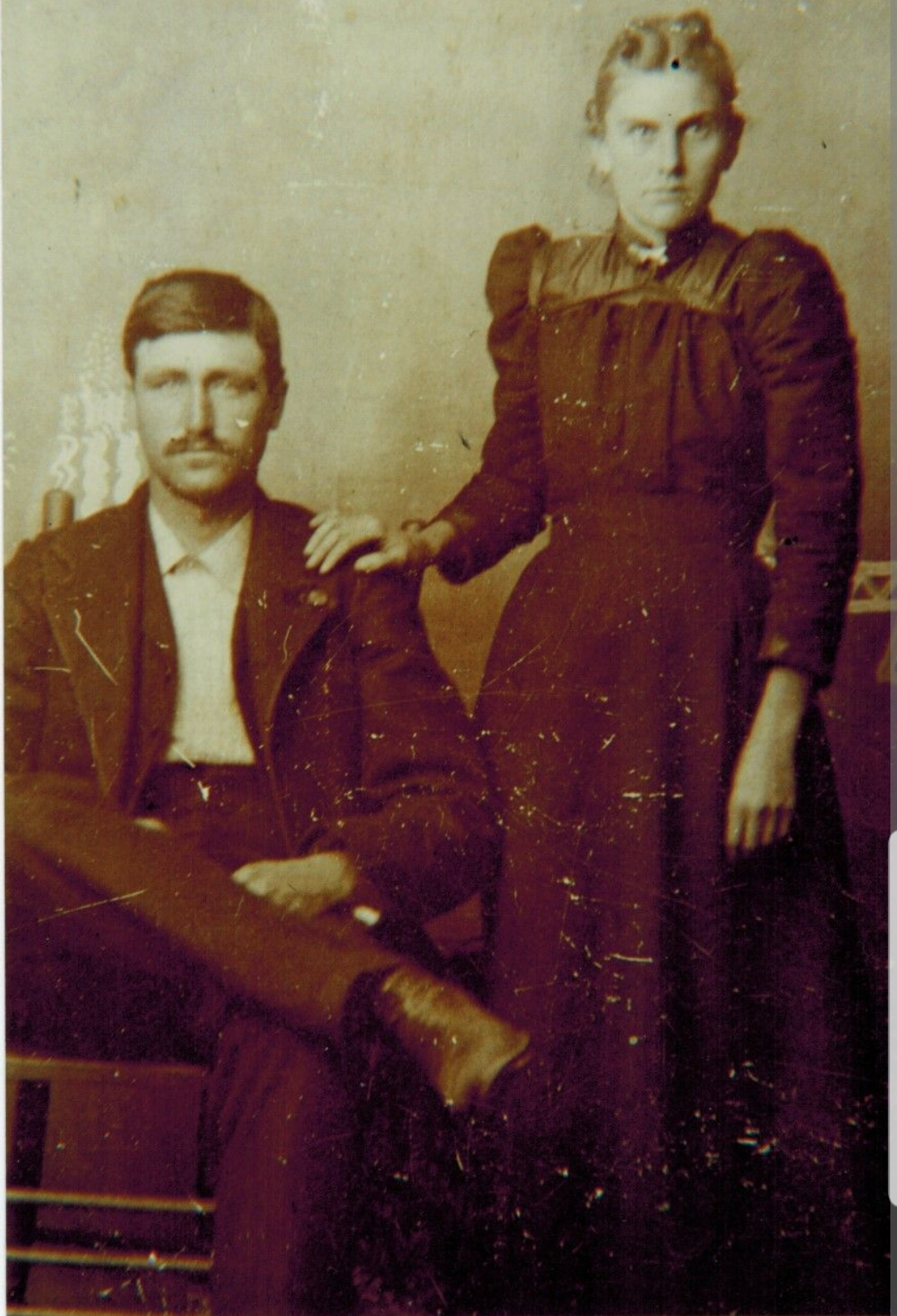 Oscar C Gann & Mary Alice McCright Gann