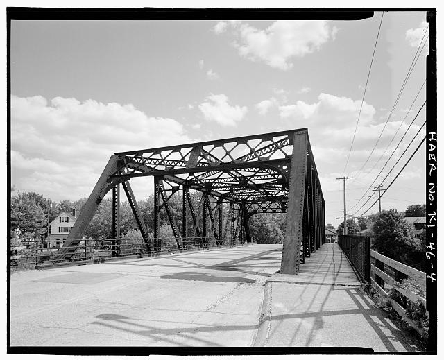 4. View looking south across traffic level and pedestrian...