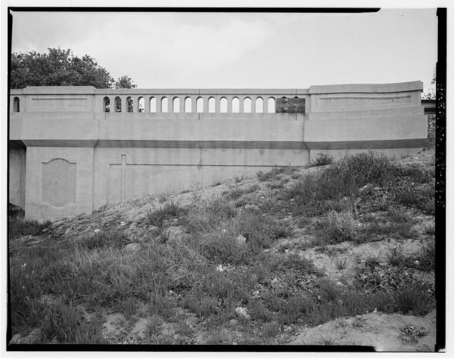5. WEST END OF NORTH SIDE OF BRIDGE, LOOKING SOUTH -...