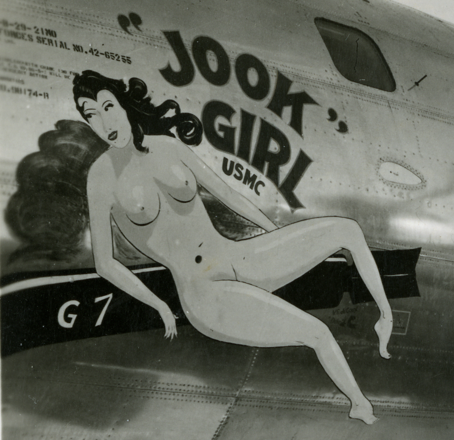 Jook Girl Nose Art