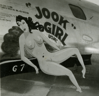 Jook Girl Nose Art