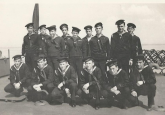Bernard Cardali & Crew Members LST #308