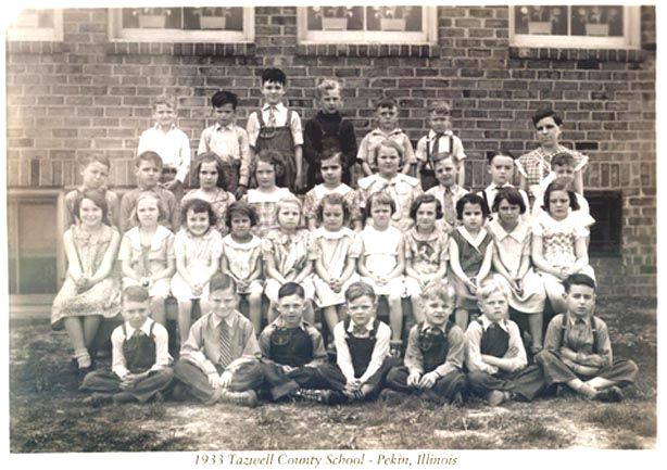 Tazwell County School, 1933