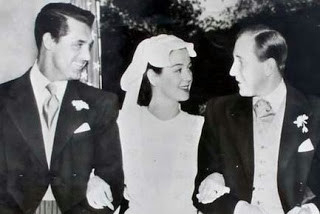 Cary Grant and Rosalind Russell and Fred Brisson.