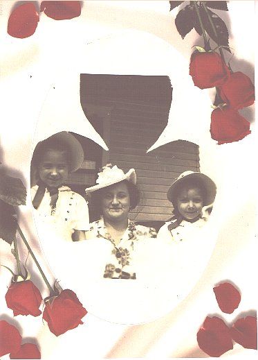 Erma Grace Szabo with daughters.