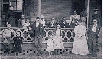 Dean family photo circa 1890