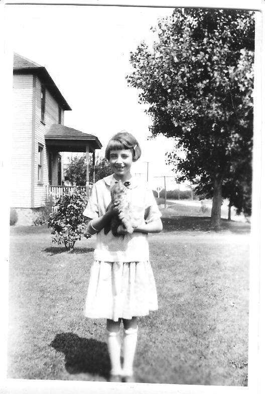 clarabelle hazel Dunn at age 10