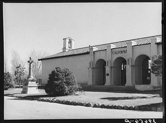 California building in park. Reno, Nevada