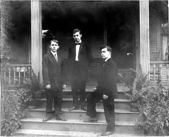 Victor, Charlie, & Harold Leonidas Thrall, 1905